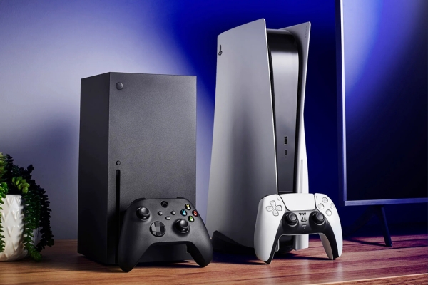 Xbox and PlayStation consoles for recycling