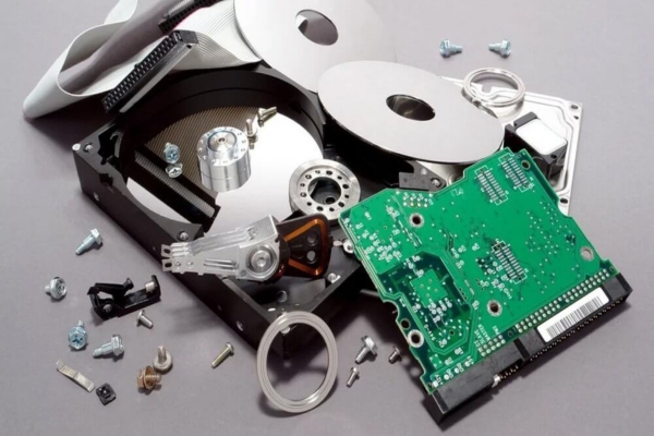 hard drives recycled with data removed