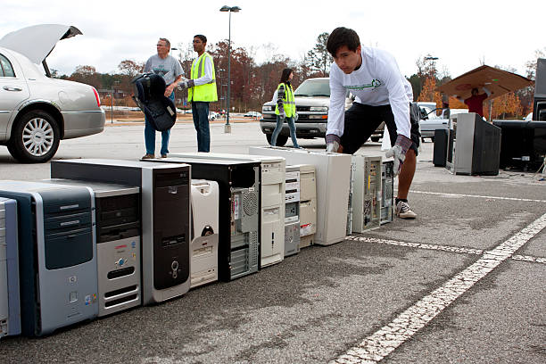 EACR Inc. E-waste collection event in Connecticut