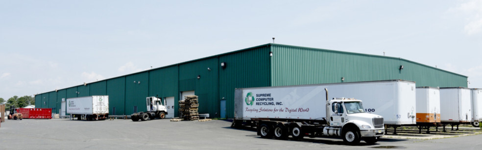 e-waste pickup trucks example