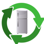 refrigerator recycling icon