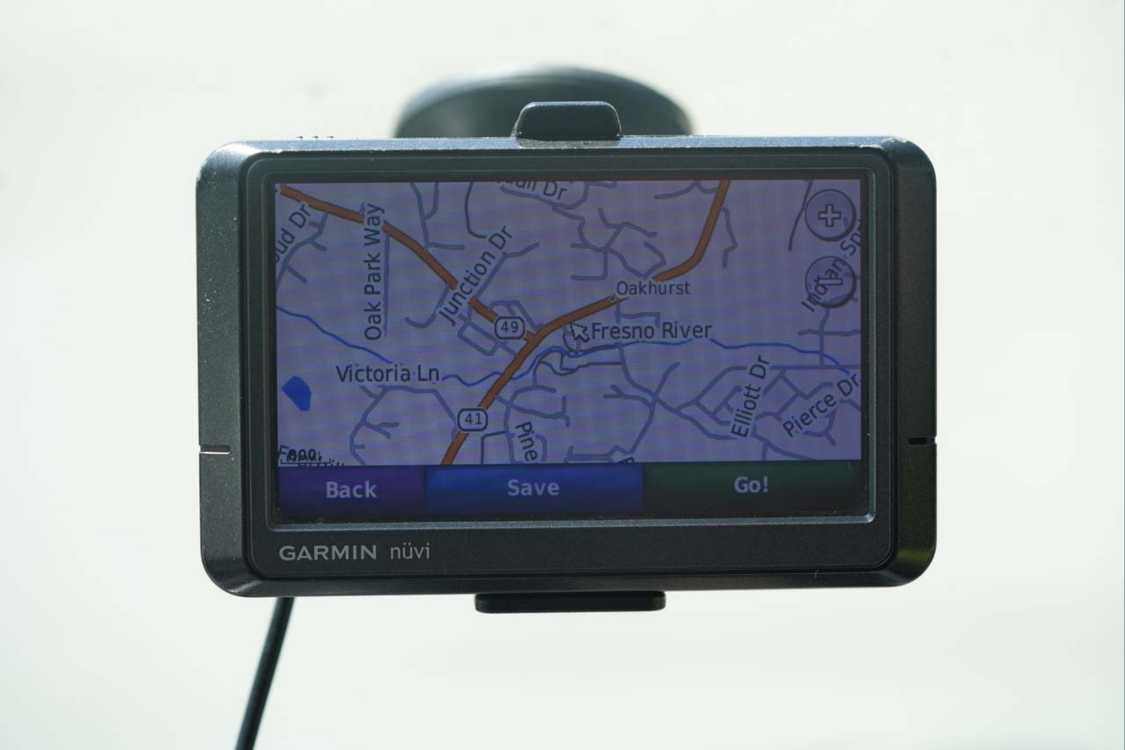 example of old gps system to recycle