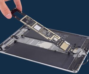 Inside of tablet