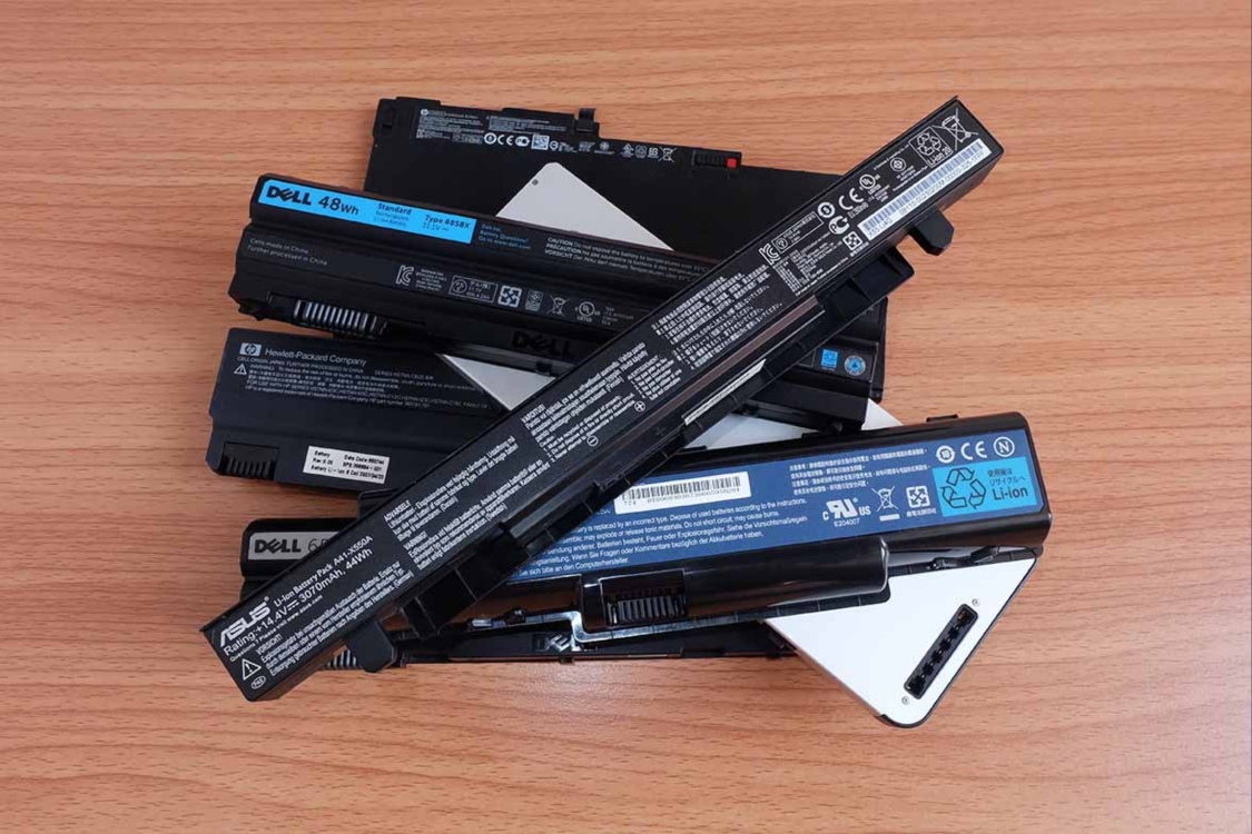 laptop batteries to be recycled