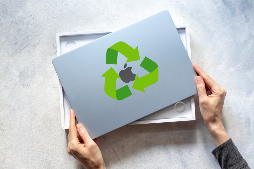 recycling macbooks graphic