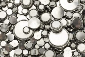 button cell batteries for recycling