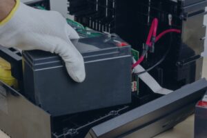recycling UPS battery at EACR Inc.
