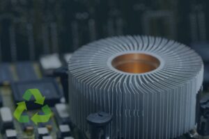 Aluminum Heat Sinks recycling graphic