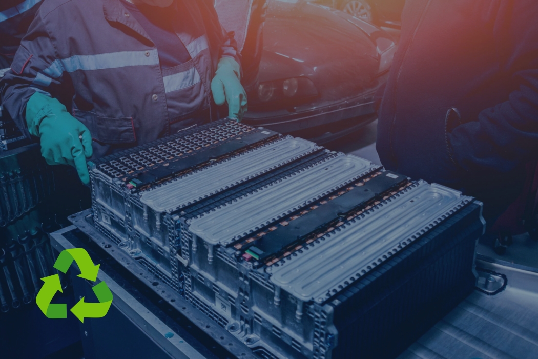 Steel Cased Battery recycling graphic