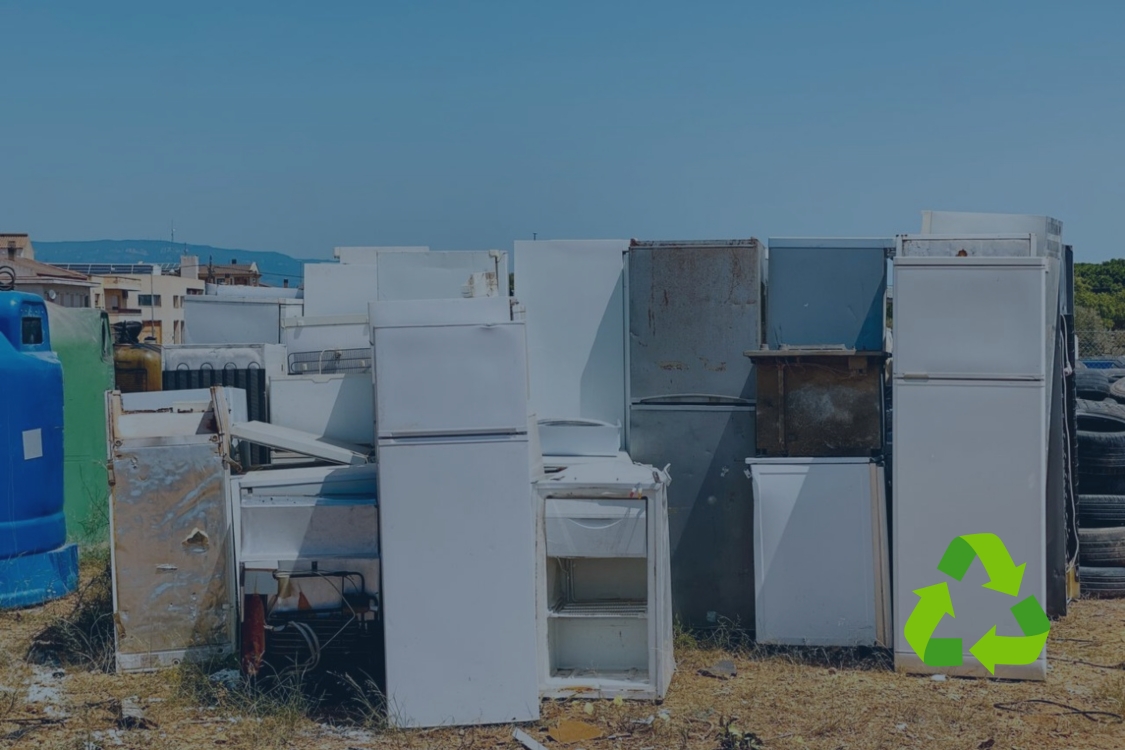 mini fridges to be recycled