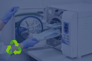 autoclave recycling graphic