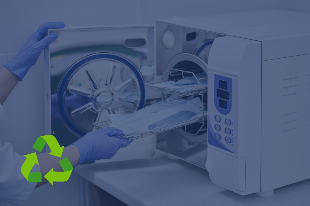autoclave recycling graphic