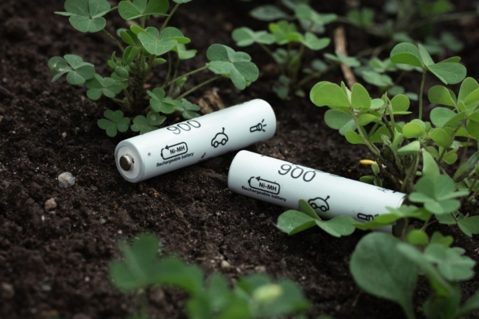 batteries thrown away