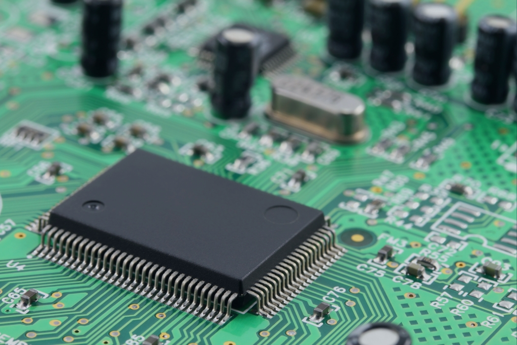 close up image of circuit board
