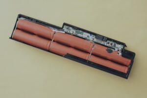 inside of a laptop battery
