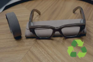 meta glasses recycling graphic
