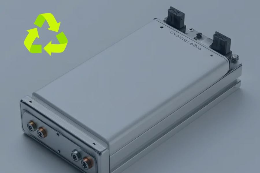 Lithium Cobalt Oxide Battery recycling graphic