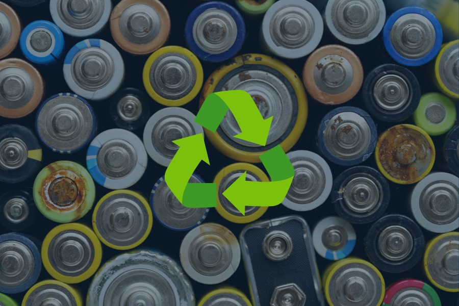 battery recycling graphic