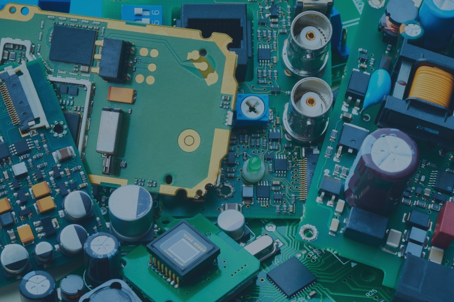 example of metals in electronics