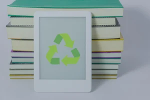 kindle recycling graphic