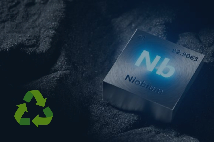 Niobium recycling graphic