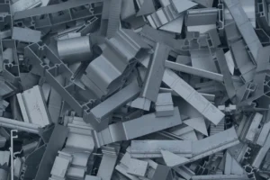 pile of aluminum scrap