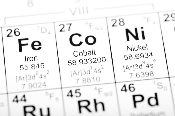 Cobalt element on the periodic table