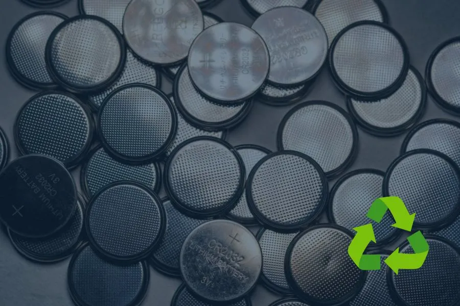 CR2032 Battery Recycling graphic
