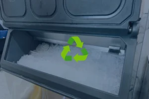 ice maker recycling graphic