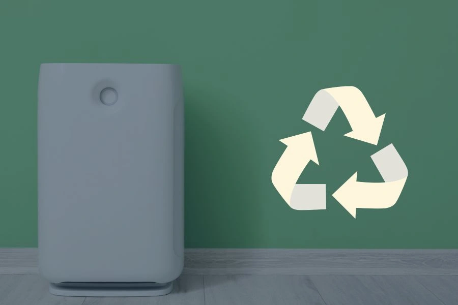 Air Purifier Recycling graphic
