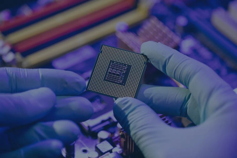 Semiconductor recycling example
