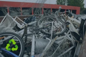 bicycle recycling graphic