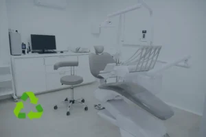 dental chair recycling graphic