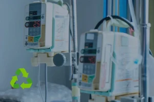 infusion pump recycling graphic
